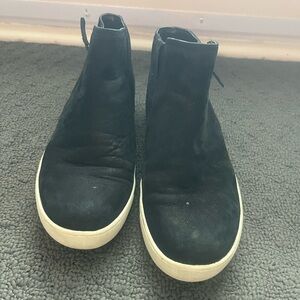 Naturalizer Black Sneakers with White Soles